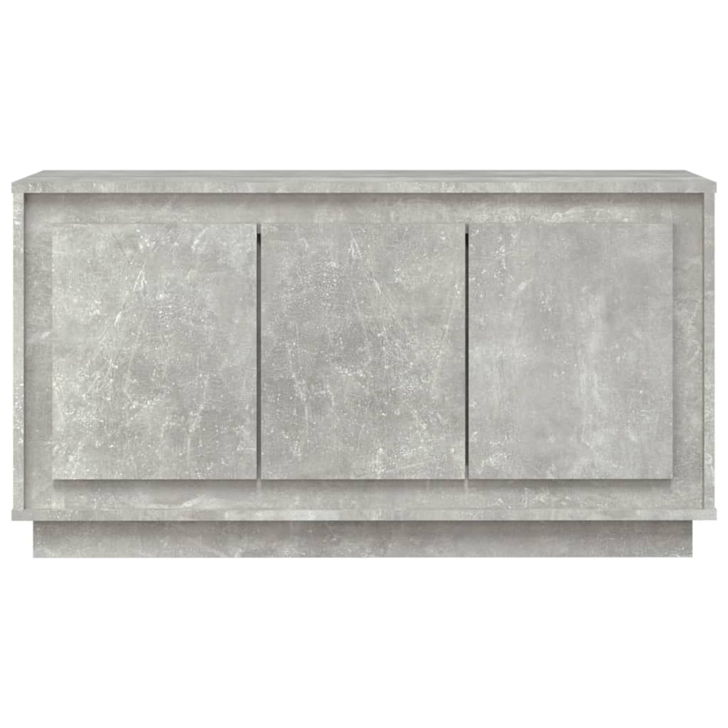 Dulap, gri beton, 102x35x55 cm, lemn prelucrat