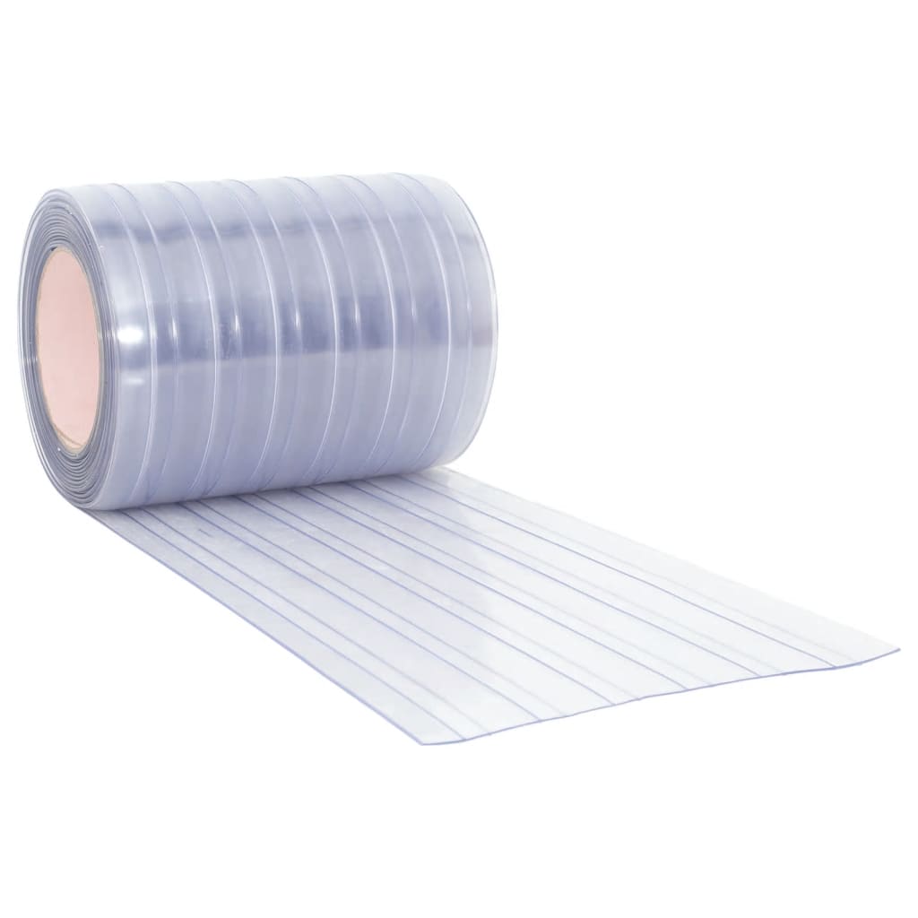 Perdea pentru ușă, transparent, 300 mmx2,6 mm 25 m, PVC