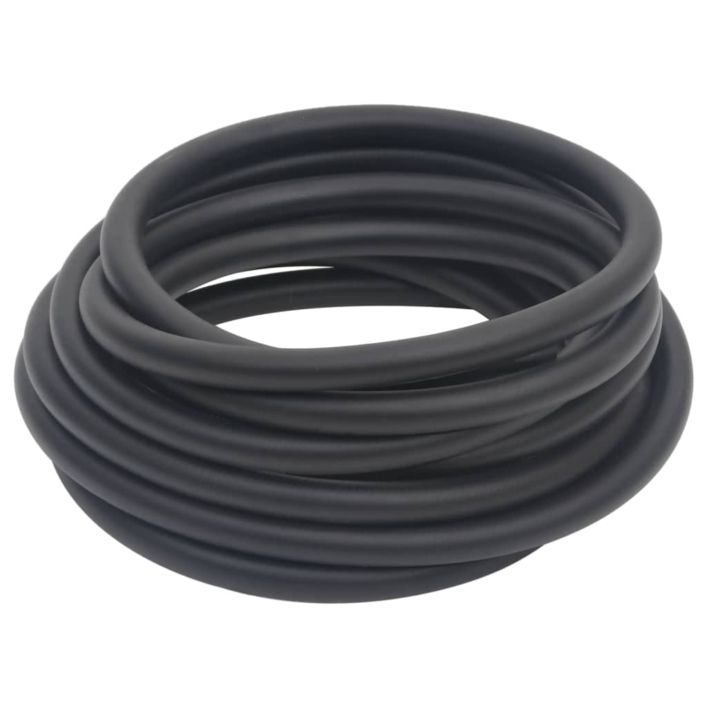 Furtun de aer hibrid, negru, 2 m, cauciuc și PVC