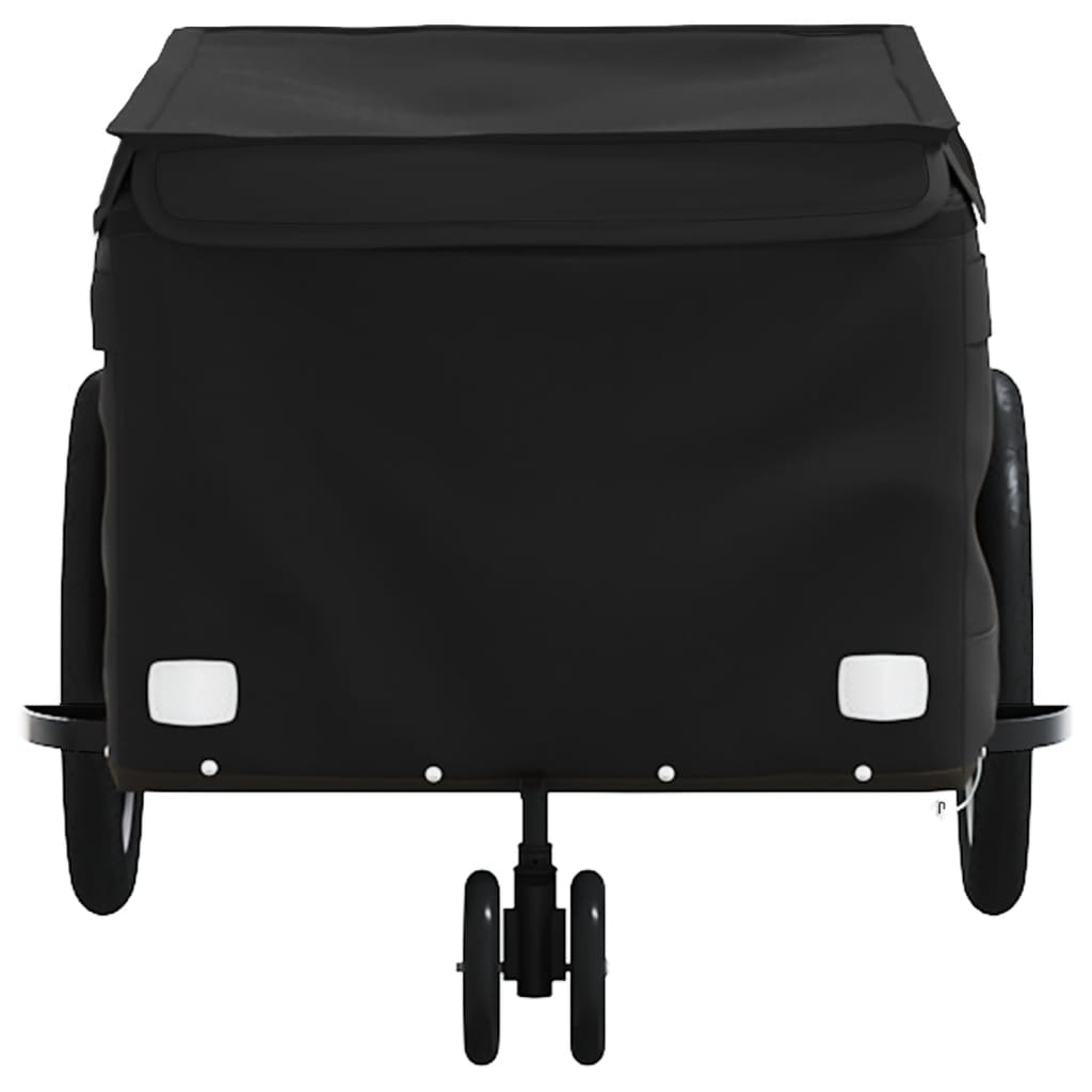 Remorcă pentru biciclete, negru, 30 kg, fier