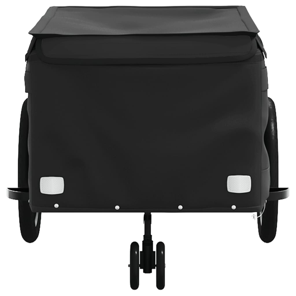 Remorcă pentru biciclete, negru, 45 kg, fier