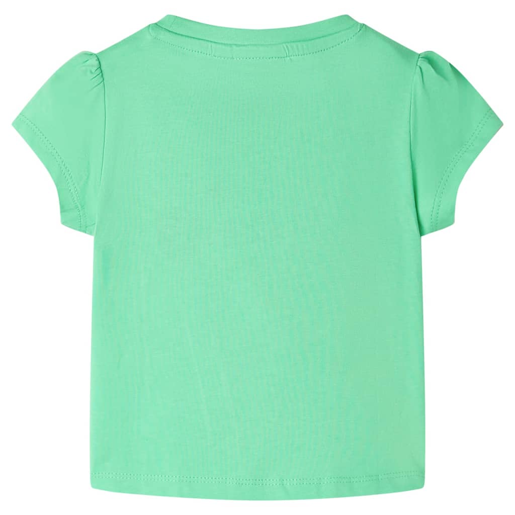 Tricou pentru copii, verde deschis, 116