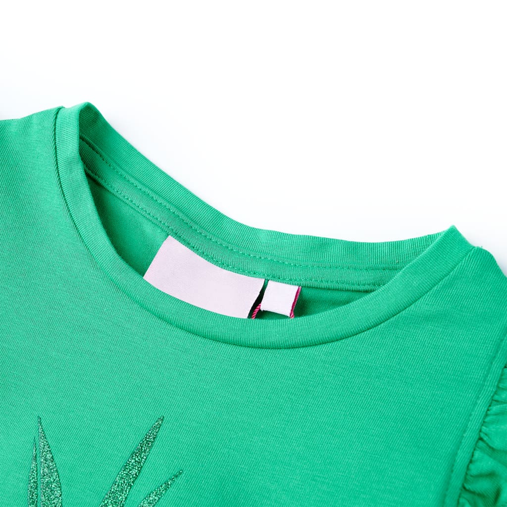 Tricou pentru copii, verde, 104