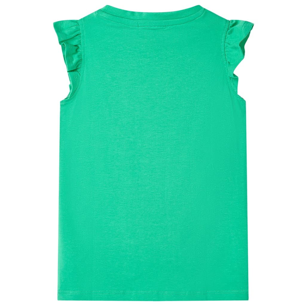 Tricou pentru copii, verde, 128