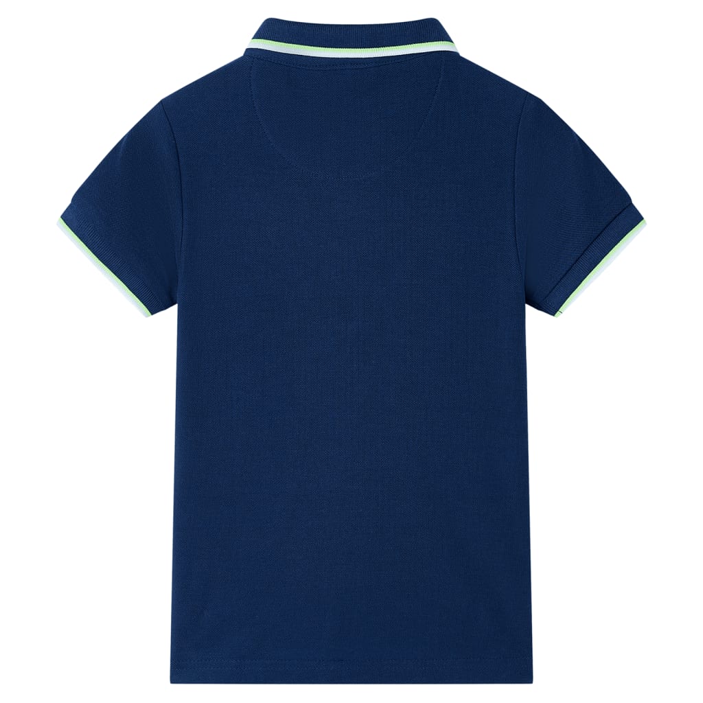 Tricou polo pentru copii, bleumarin, 140