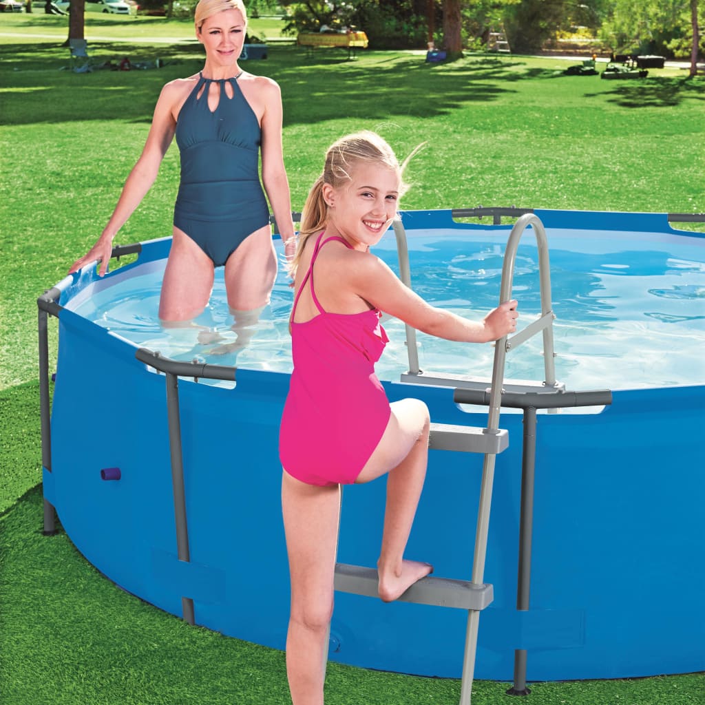 Bestway Scară pentru piscină cu 2 trepte Flowclear, 84 cm