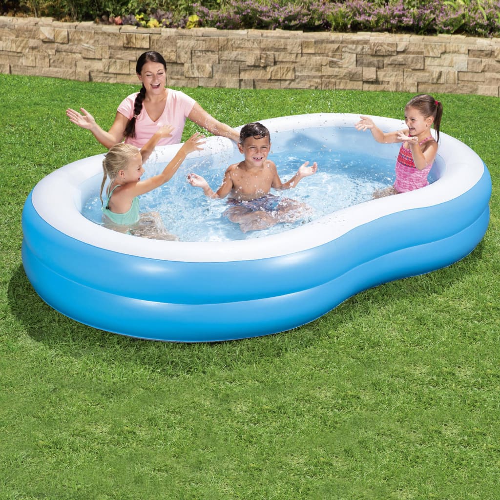 Bestway Piscină Big Lagoon Family Pool, 262x157x46 cm