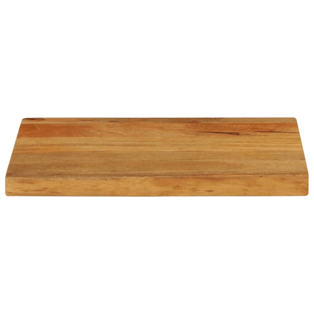 Blat de masă contur organic 50x20x3,8 cm lemn masiv de mango