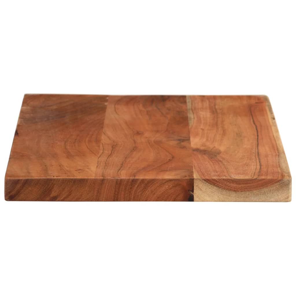 Blat masă 60x20x2,5 cm lemn dreptunghiular acacia margine vie