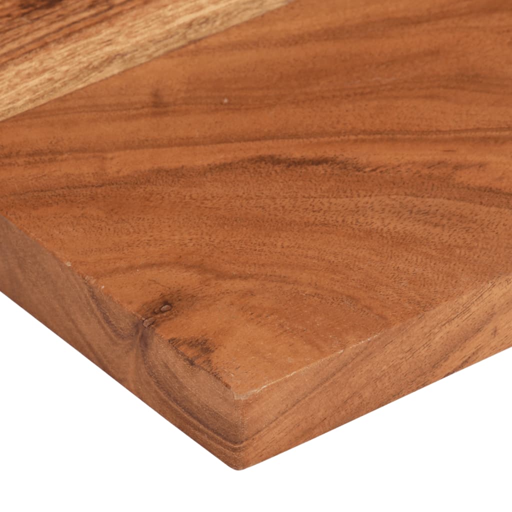 Blat masă 60x20x2,5 cm lemn dreptunghiular acacia margine vie