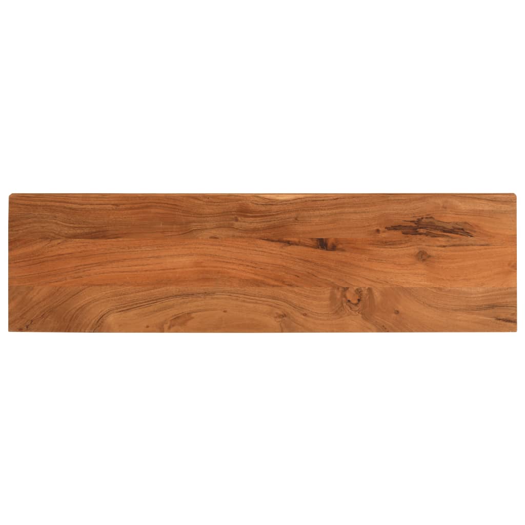 Blat masă 100x30x2,5 cm lemn solid dreptunghiular de acacia