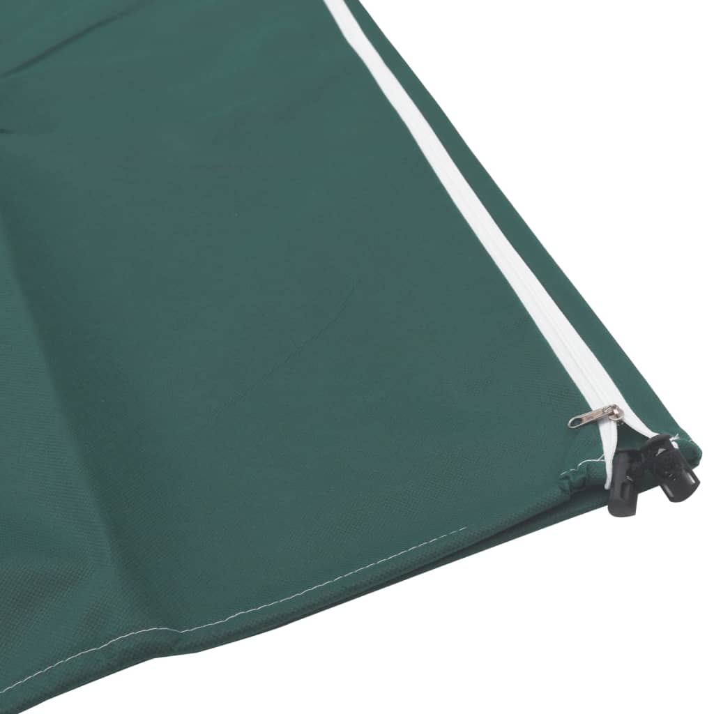 Protecții fleece pt plante, fermoar, 10 buc, 70 g/m², 1x1,55 m