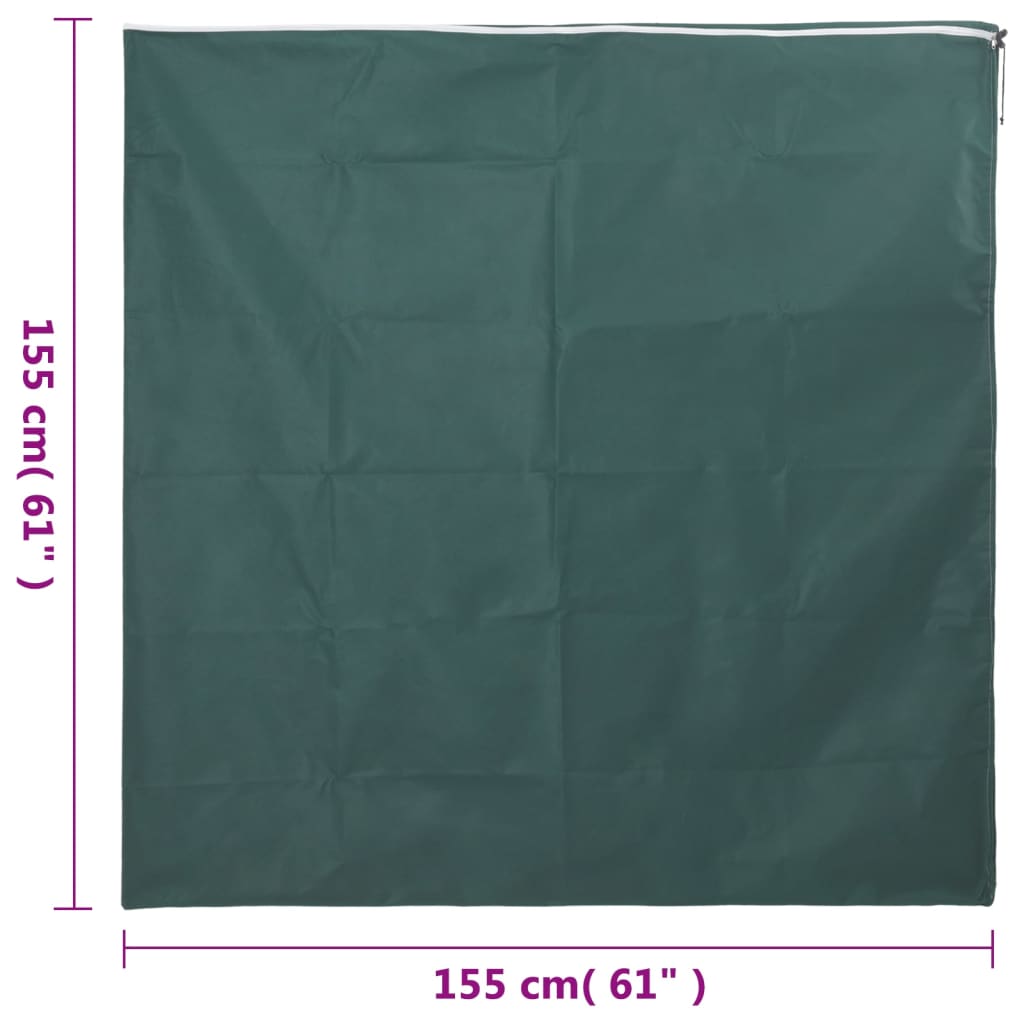 Protecții fleece plante, fermoar, 10 buc, 70 g/m² 1,55x1,55 m