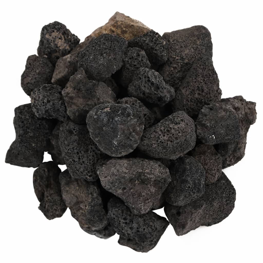 Roci vulcanice, 10 kg, negru, 3-5 cm