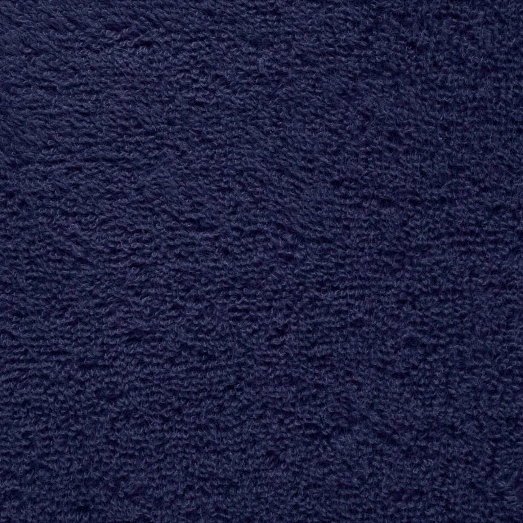 Prosoape de mâini premium SOLUND 2buc bleumarin 50x100cm 600gsm