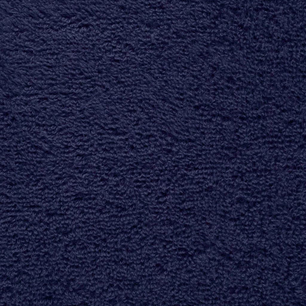 Prosoape de baie premium SOLUND 4buc bleumarin 100x150cm 600gsm