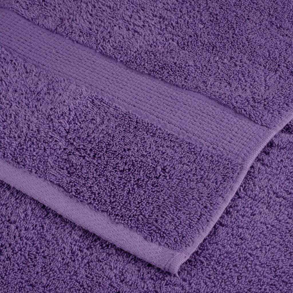 Prosoape de mâini premium SOLUND 2 buc. violet 50x100 cm 600gsm