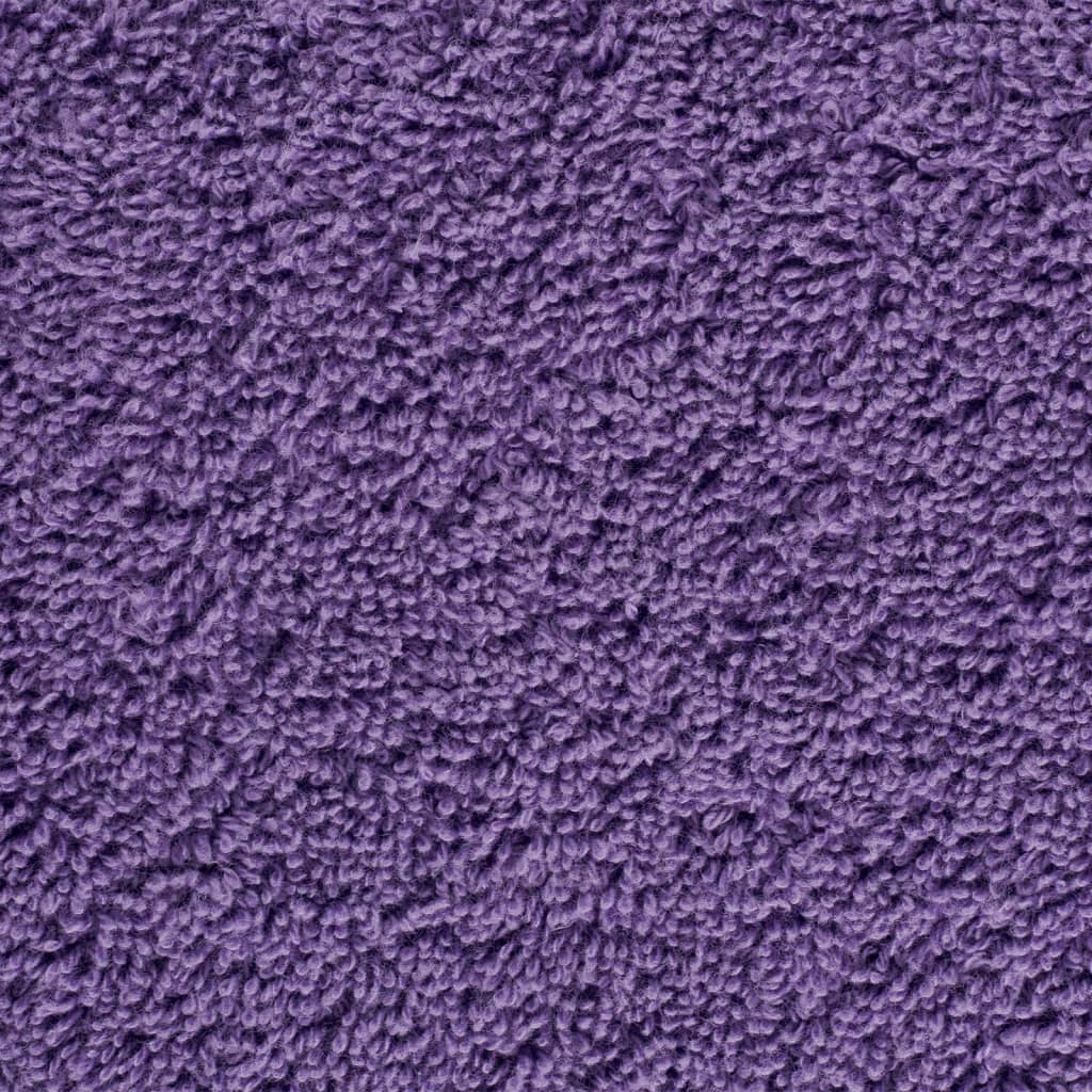 Prosoape de saună premium SOLUND 2 buc. violet 80x200 cm 600gsm