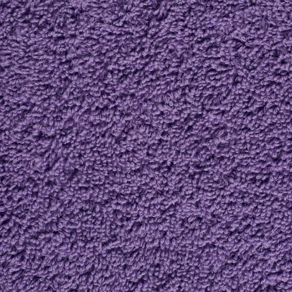 Prosoape de saună premium SOLUND 4 buc. violet 80x200 cm 600gsm