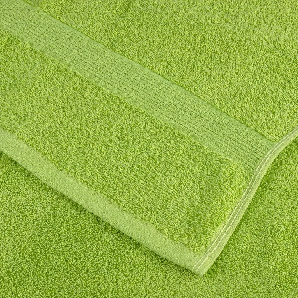 Prosoape mâini premium SOLUND 4 buc verde 30x30 cm 600 gsm