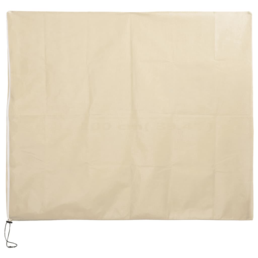 Protecție de fleece pt plante, cu fermoar, 70 g/m², 2,36x2 m