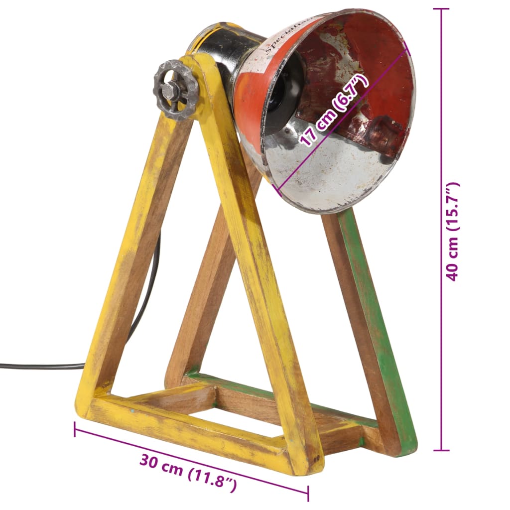 Lampă de birou 25 W, multicolor, 30x17x40 cm, E27