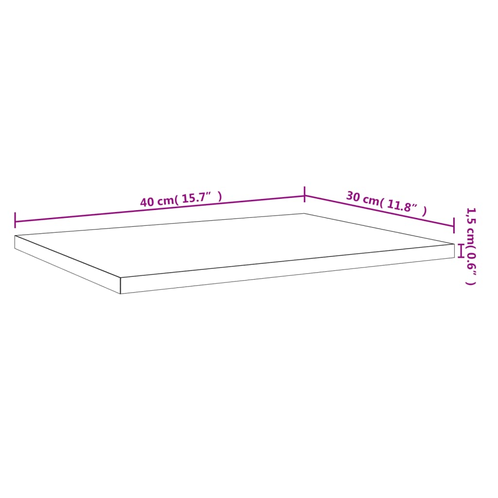 Rafturi perete 4 buc. stejar fumuriu 40x30x1,5 cm lemn compozit