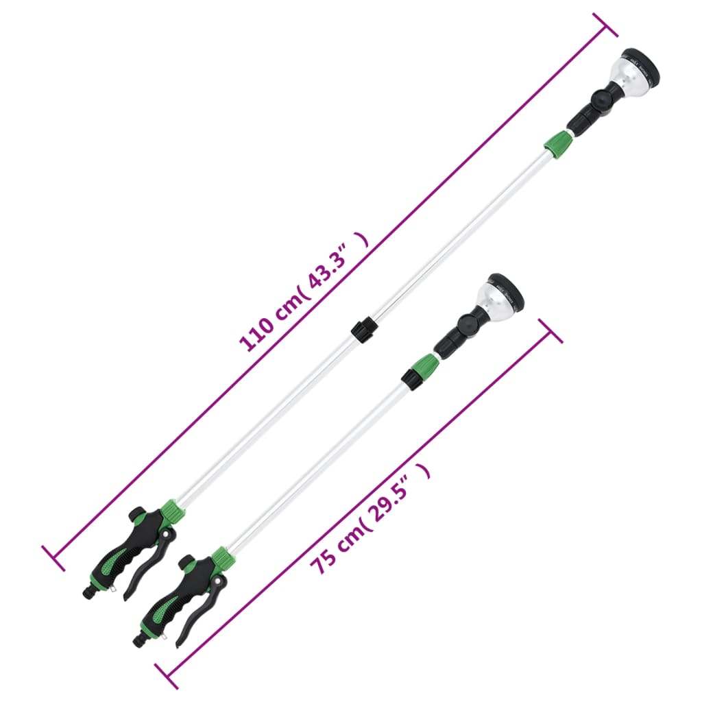 Lance de pulverizare telescopică cu 10 modele, 75-110 cm