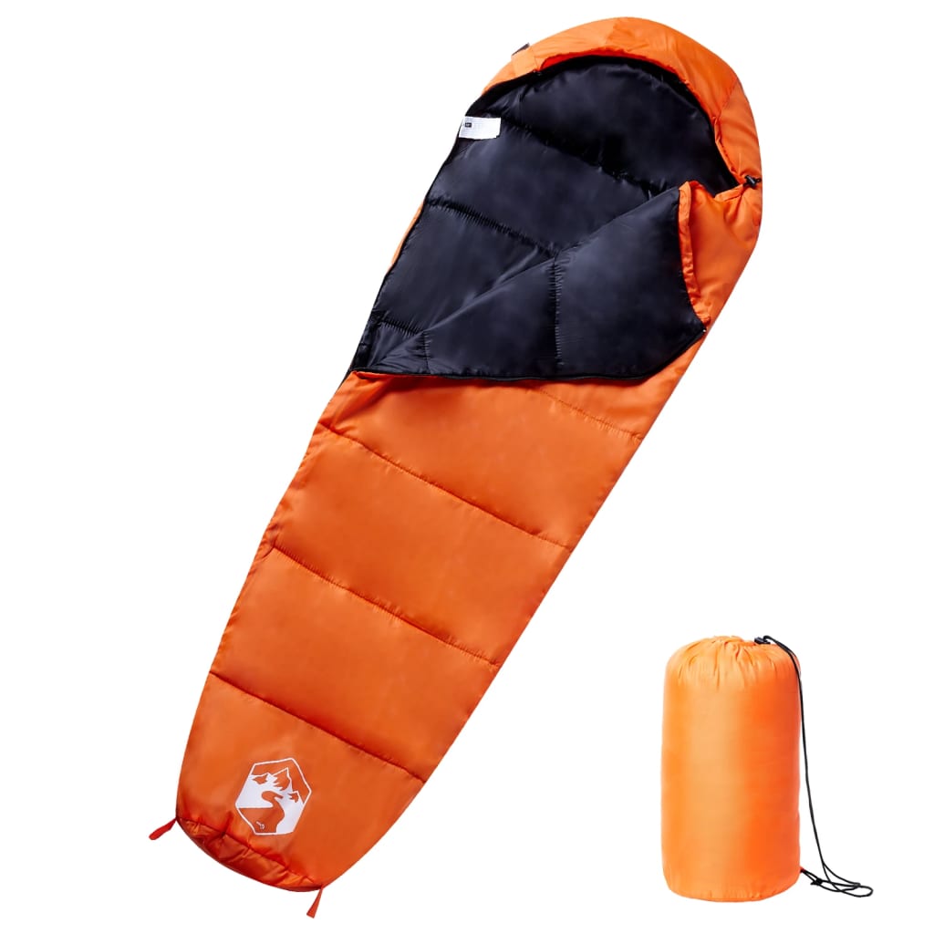 Sac de dormit tip mumie pentru adulți de camping, 3 anotimpuri