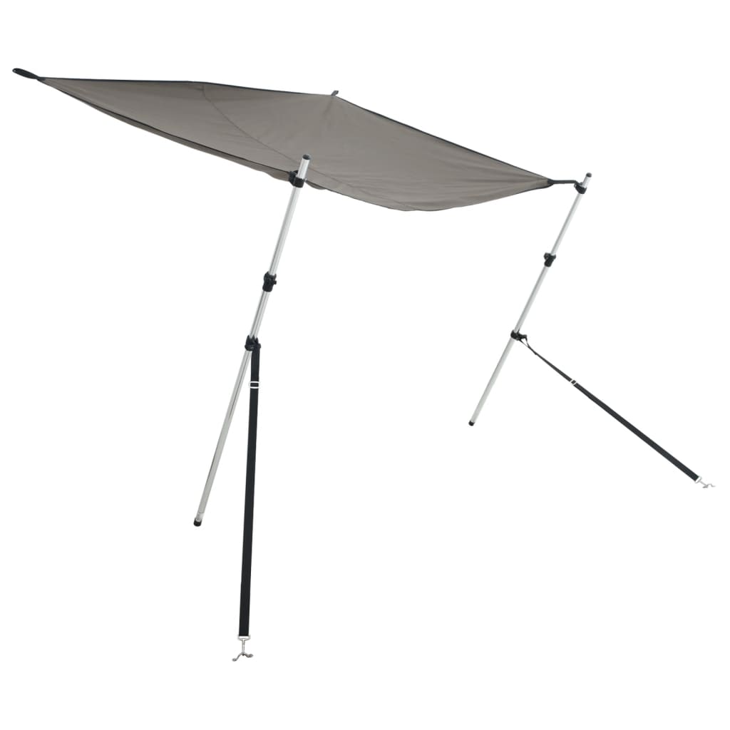 Extensie parasolar T-Top, antracit, 170x208x(115-183) cm