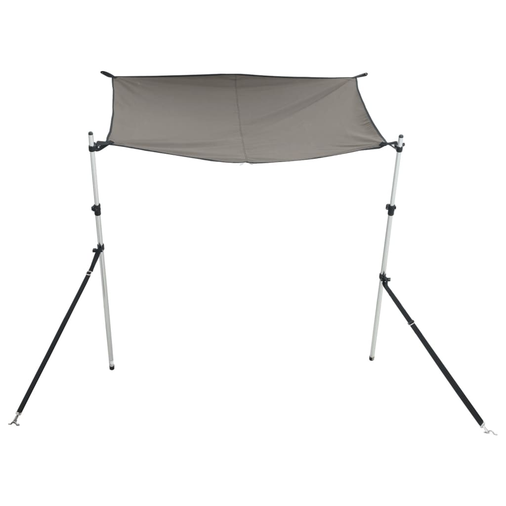 Extensie parasolar T-Top, antracit, 170x208x(115-183) cm