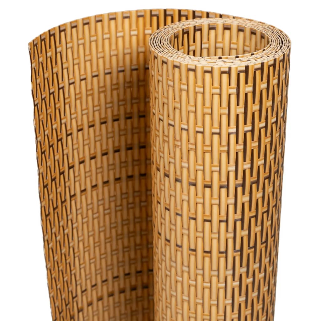 Paravan Balcon Maro Deschis 300x80 cm Poly Rattan