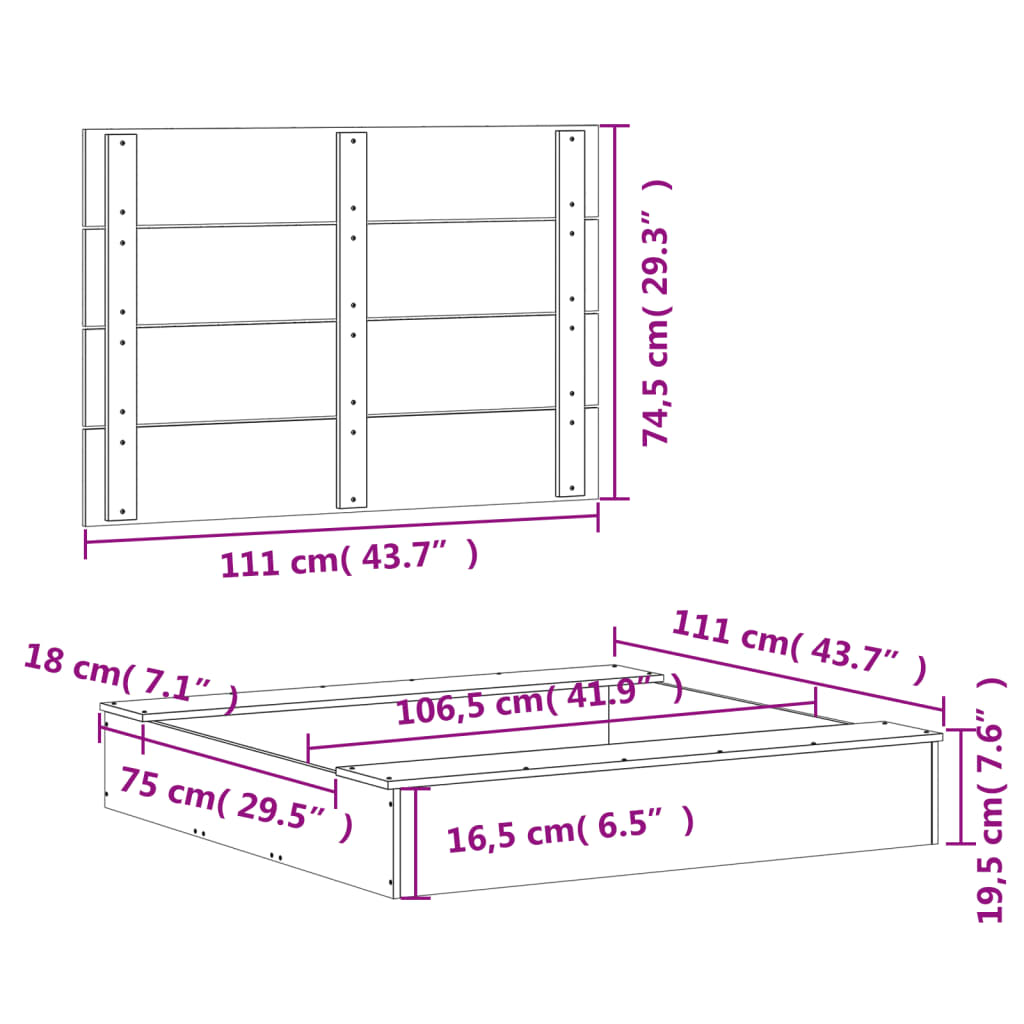 Groapă de nisip cu capac, 111x111x19,5 cm, lemn masiv douglas