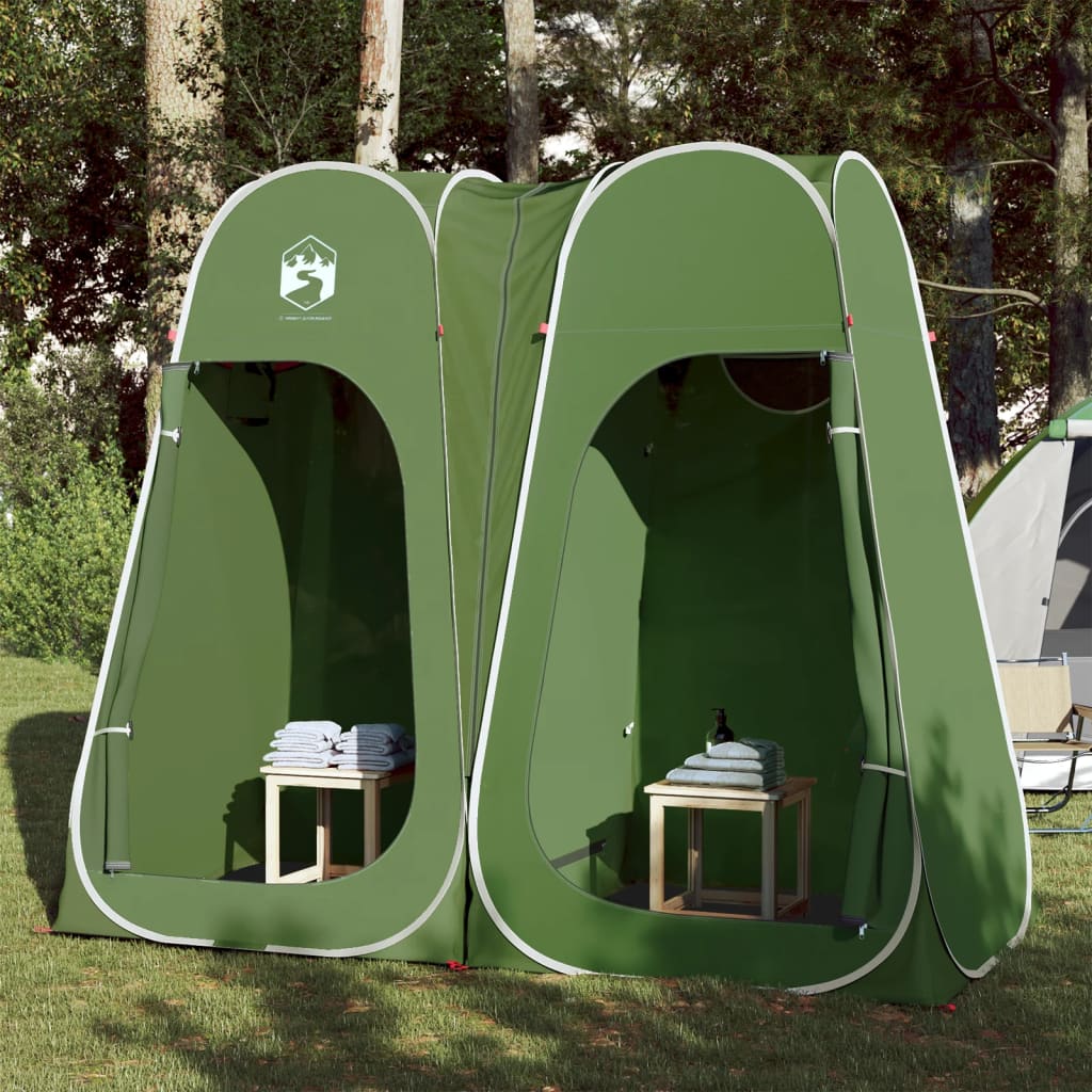 Cort de intimitate pop-up, verde, impermeabil