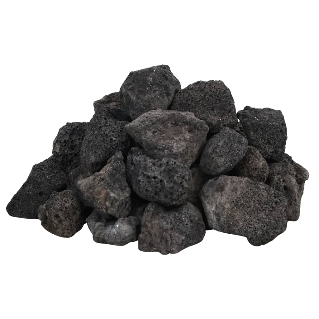 Roci vulcanice, 10 kg, negru, 3-5 cm