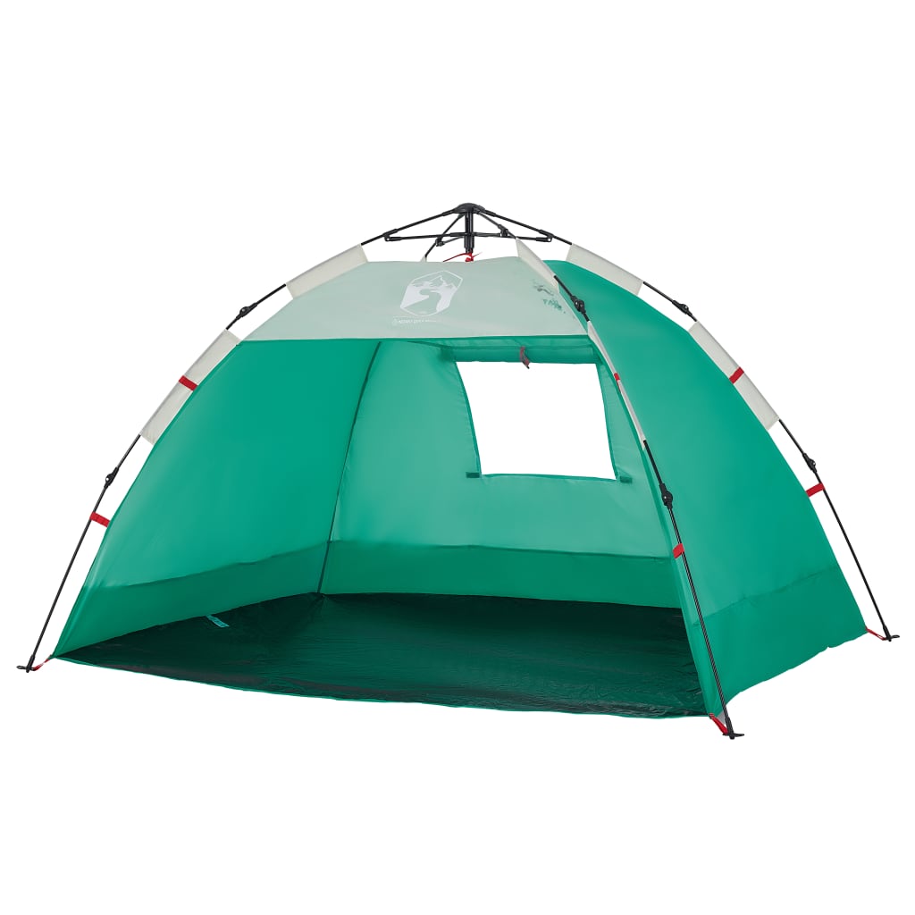 Cort camping 2 persoane verde marin impermeabil setare rapidă