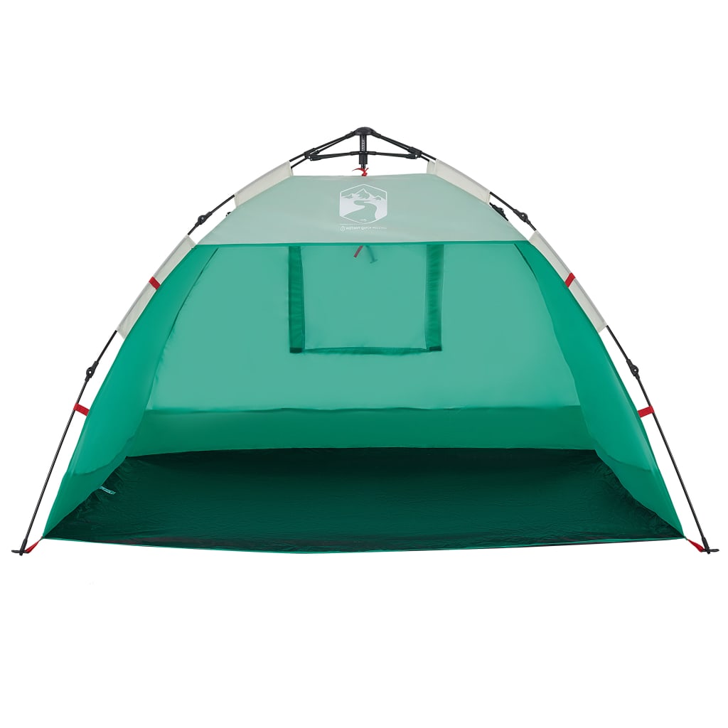 Cort camping 2 persoane verde marin impermeabil setare rapidă