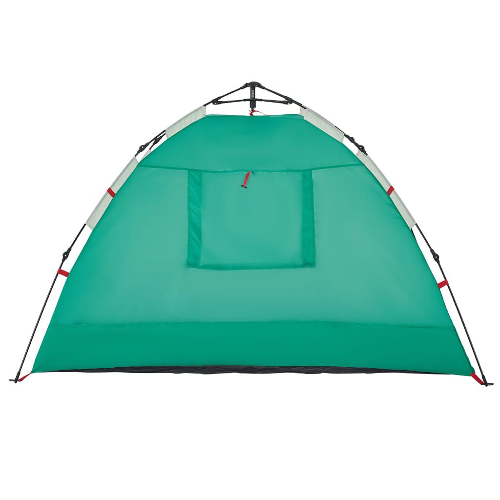 Cort camping 2 persoane verde marin impermeabil setare rapidă