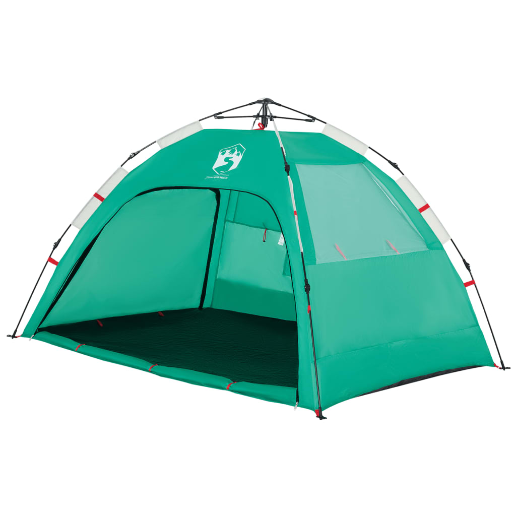 Cort camping 2 persoane verde marin impermeabil setare rapidă