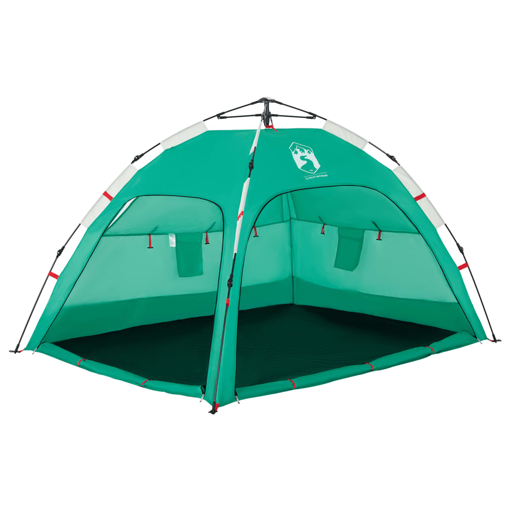 Cort camping 2 persoane verde marin impermeabil setare rapidă