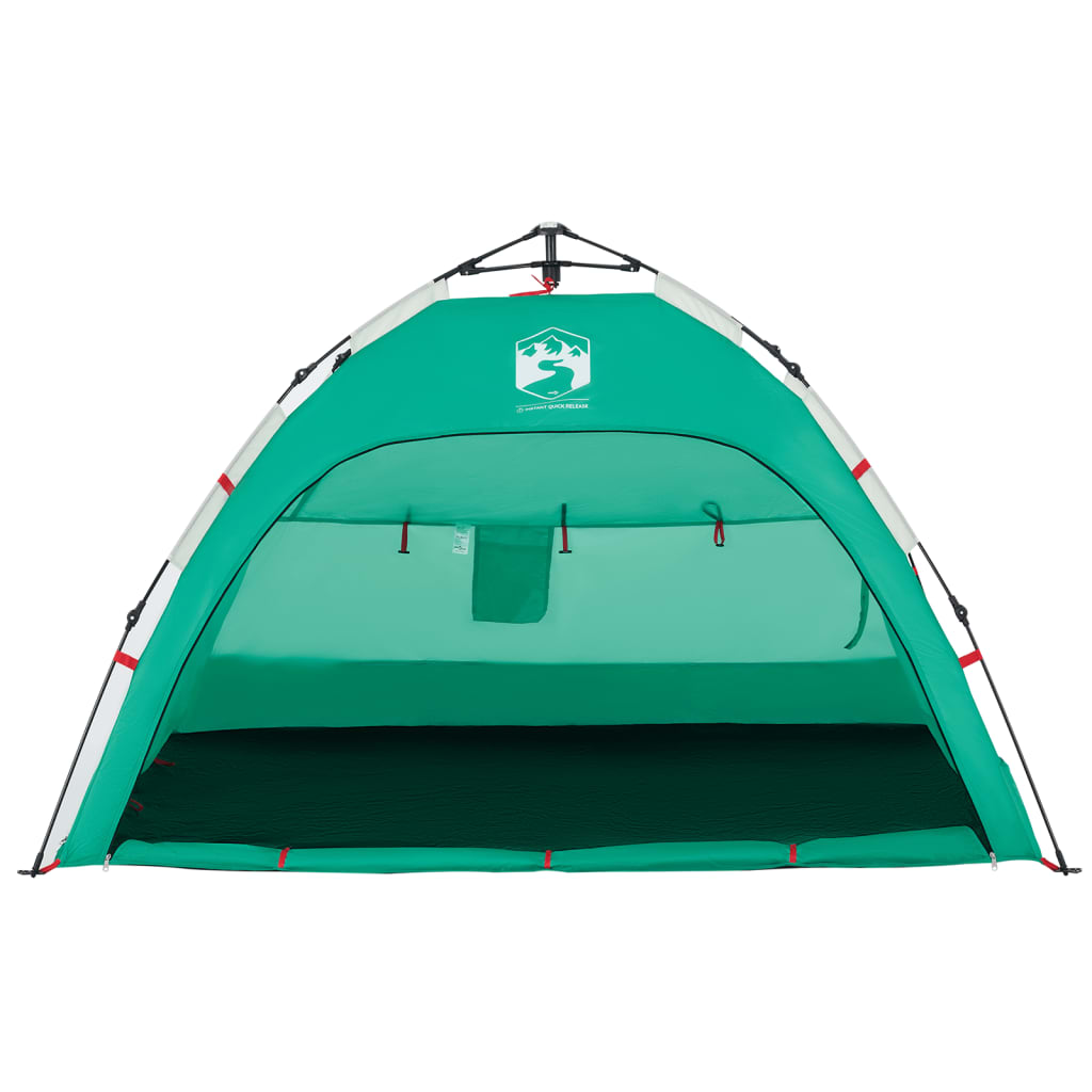 Cort camping 2 persoane verde marin impermeabil setare rapidă