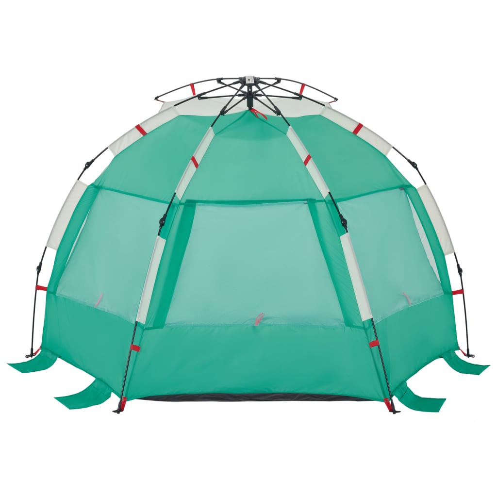 Cort camping 2 persoane verde marin impermeabil setare rapidă