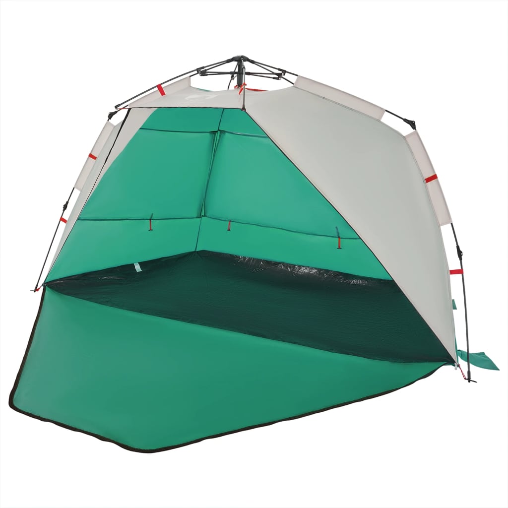 Cort camping 3 persoane verde marin impermeabil setare rapidă