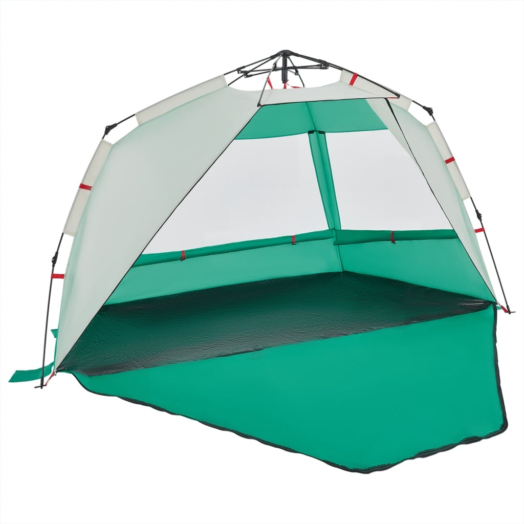 Cort camping 3 persoane verde marin impermeabil setare rapidă