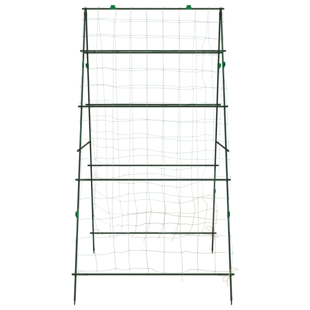 Spalier grădină plante cățărătoare, cadru A 99x90x175,5 cm oțel