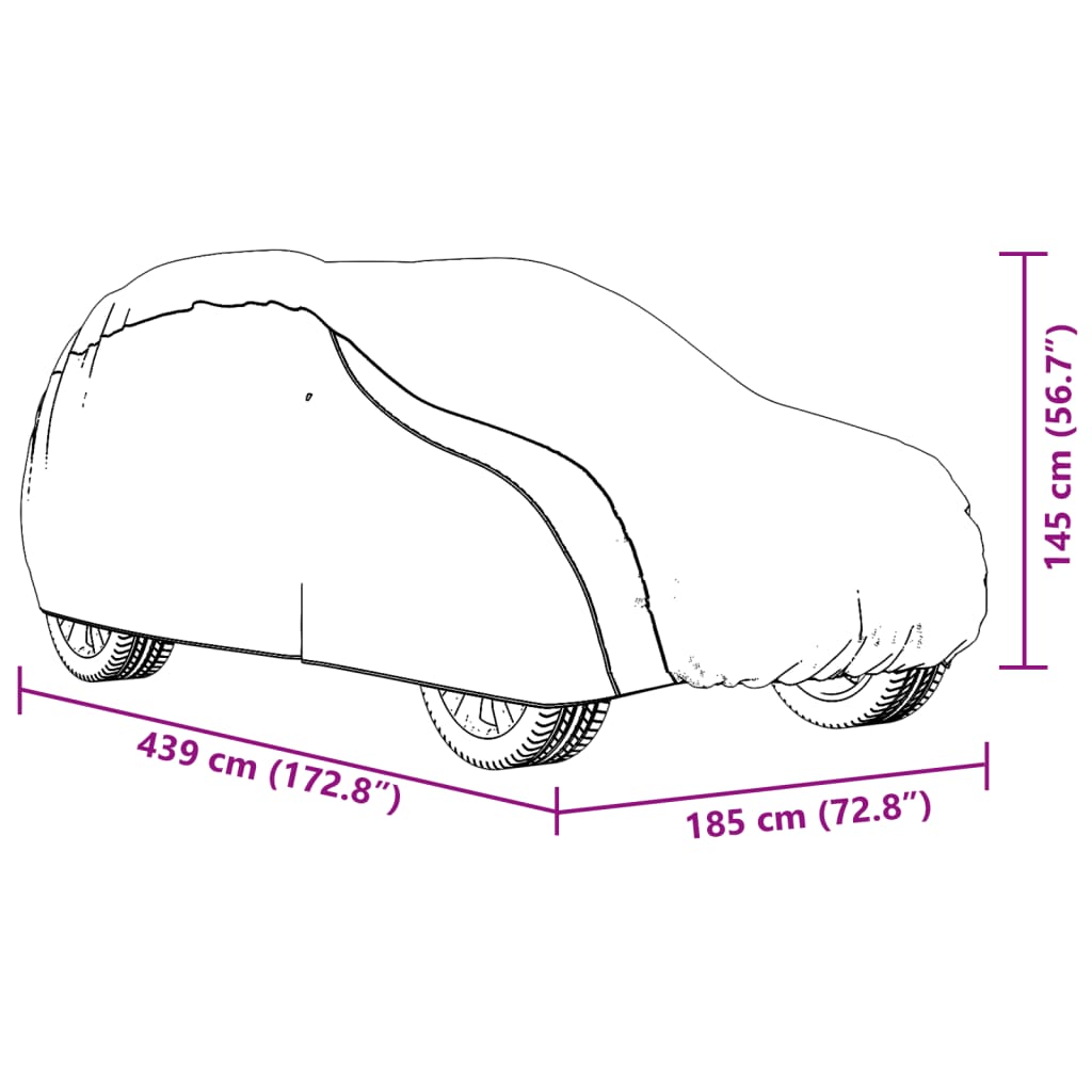 Husă auto pentru SUV, curele cu cataramă, complet, argintiu M