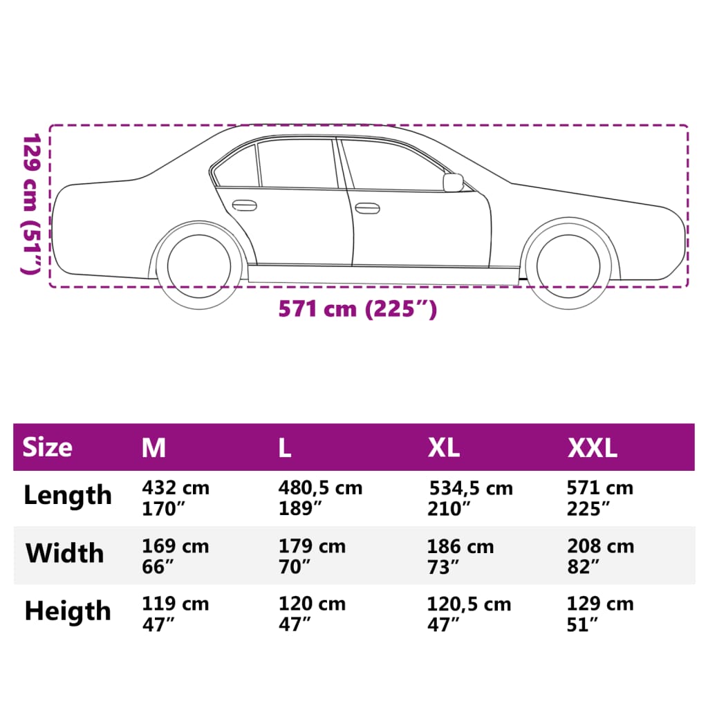 Husă auto Sedan, curele cu cataramă, complet, argintiu M PEVA