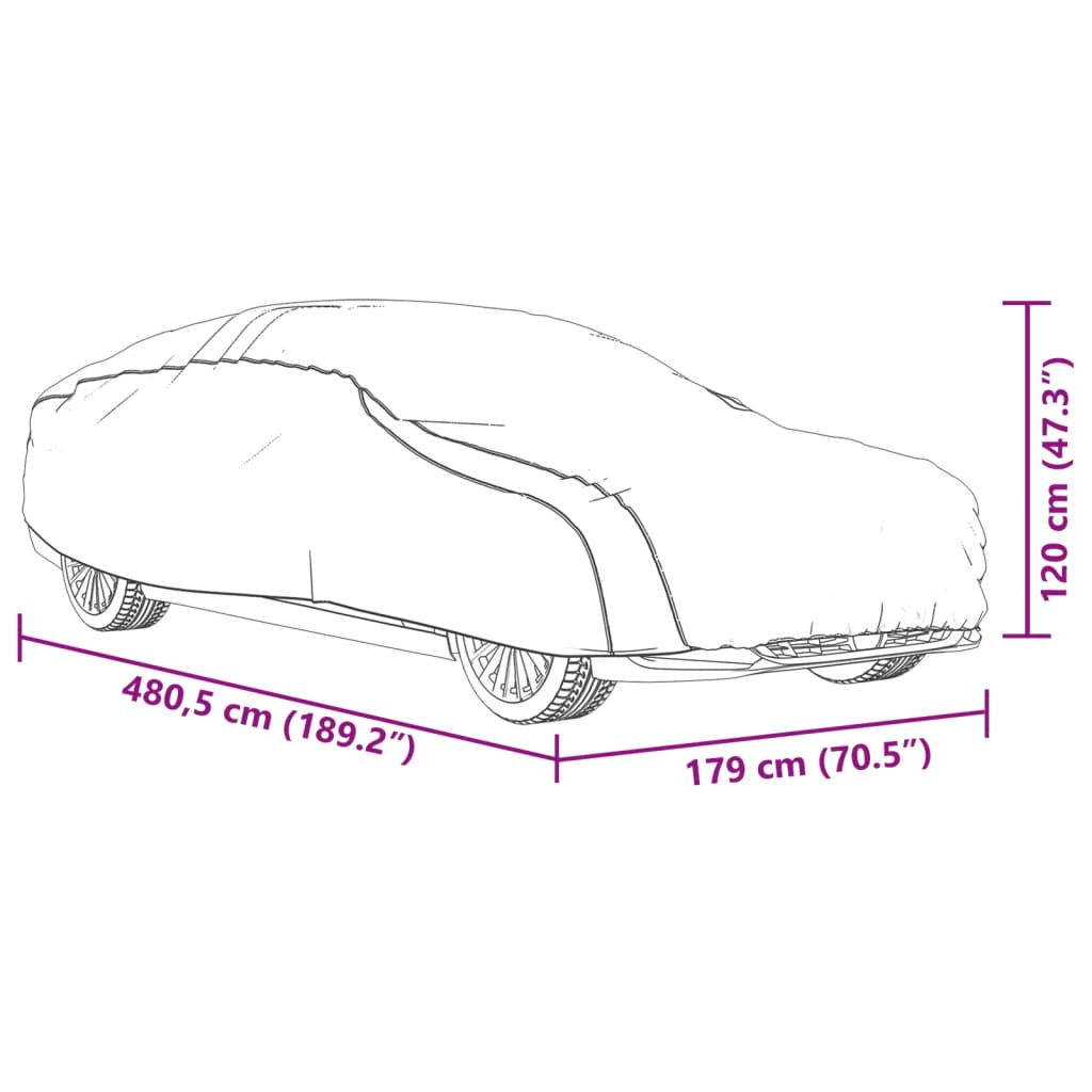 Husă auto Sedan, curele cu cataramă, complet, argintiu L PEVA