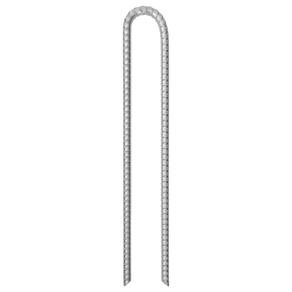 Țăruși de cort, 12 buc., 41,5 cm, Ø12 mm, oțel galvanizat