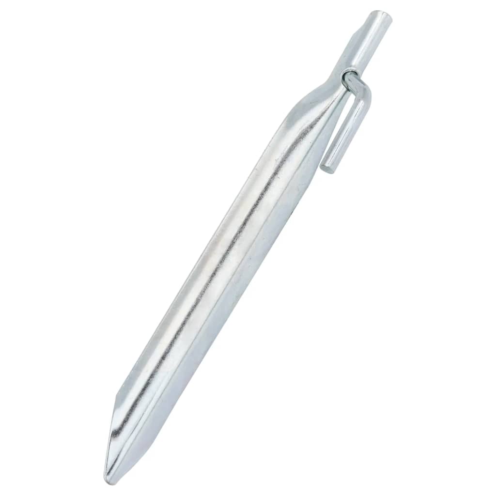 Țăruși de cort 24 buc., formă V, 17 cm, Ø20 mm, oțel galvanizat